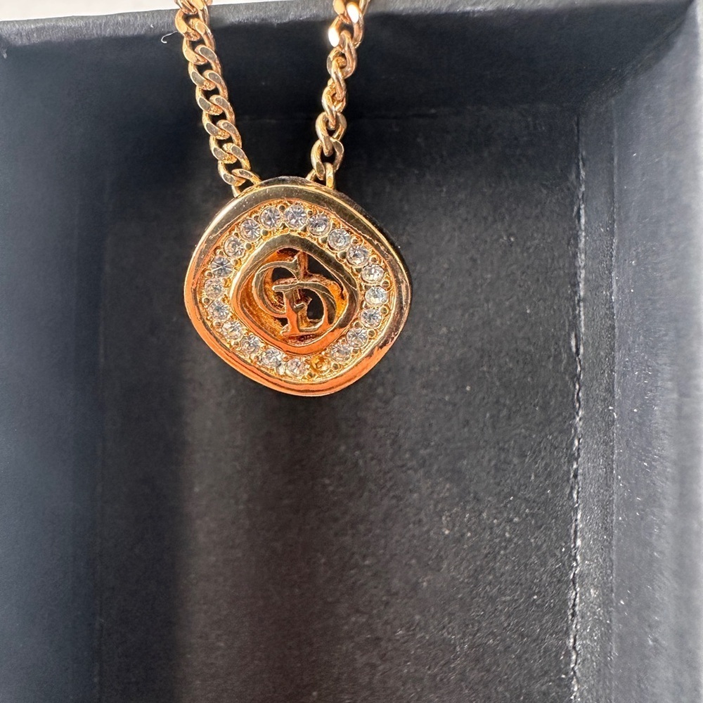 CHRISTIAN DIOR necklace with box - Picture 3 of 10